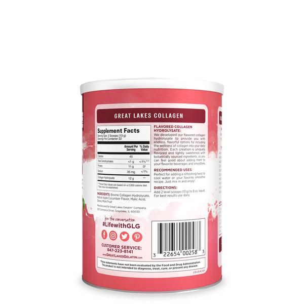 10 oz. Apple + Cucumber Collagen Hydrolysate