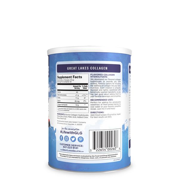 10 oz. Mixed Berry Collagen Hydrolysate