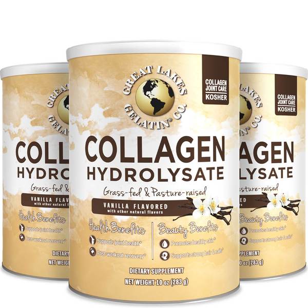 10 oz. Vanilla Collagen Hydrolysate